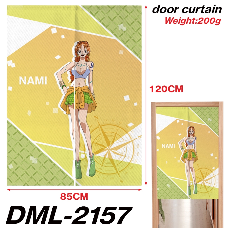 One Piece Animation full-color curtain 85x120CM DML-2157