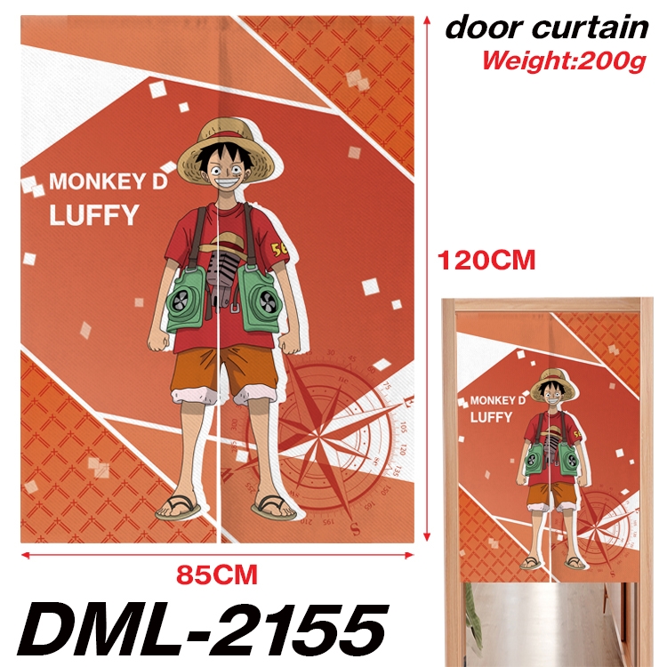 One Piece Animation full-color curtain 85x120CM DML-2155