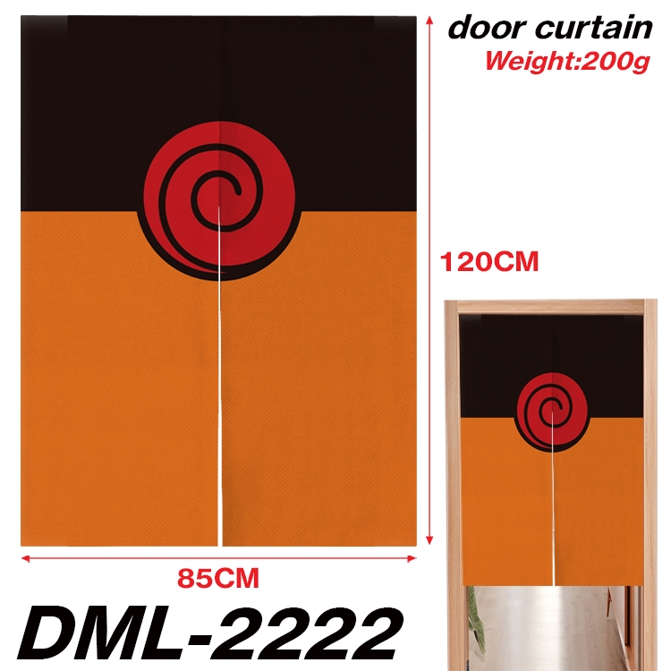 Naruto Animation full-color curtain 85x120CM DML-2222