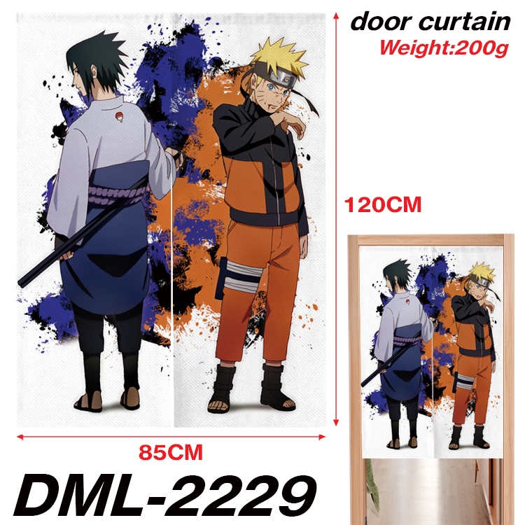 Naruto Animation full-color curtain 85x120CM  DML-2229