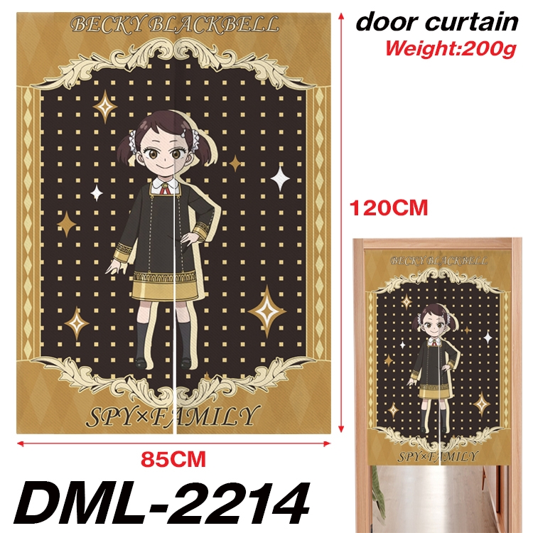 SPY×FAMILY Animation full-color curtain 85x120CM DML-2214