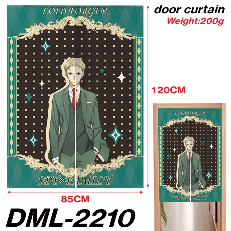 SPY×FAMILY Animation full-color curtain 85x120CM DML-2210