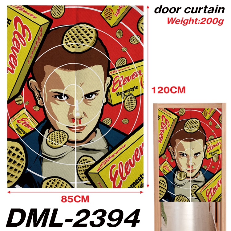 Stranger Things Animation full-color curtain 85x120CM DML-2394