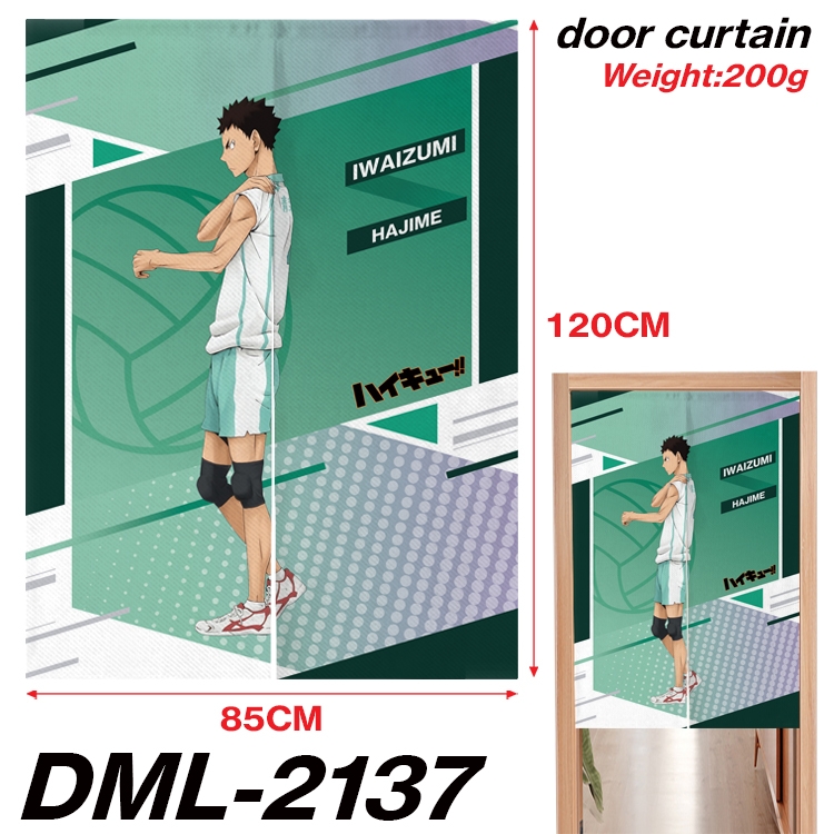 Haikyuu!! Animation full-color curtain 85x120CM  DML-2137