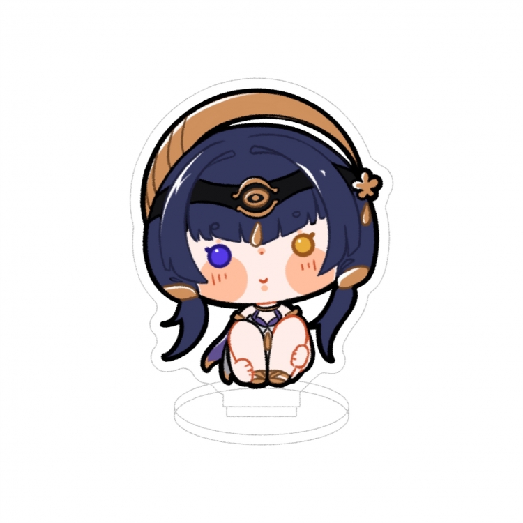Genshin Impact Anime characters acrylic Standing Plates Keychain 10cm