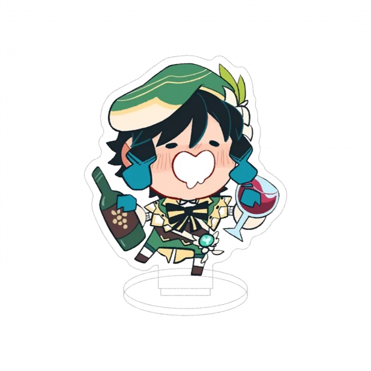 Genshin Impact Anime characters acrylic Standing Plates Keychain 10cm