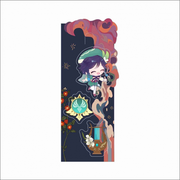 Genshin Impact Pack of 3 Badge Brooch Acrylic   Pendant price for 5 pcs