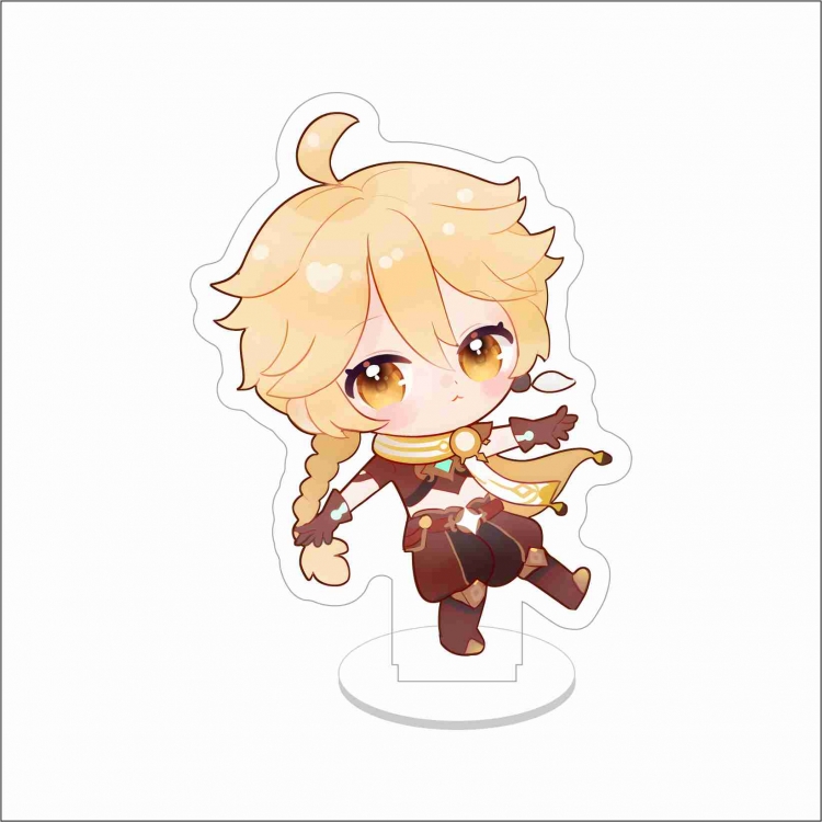 Genshin Impact Anime characters acrylic Standing Plates Keychain 10cm