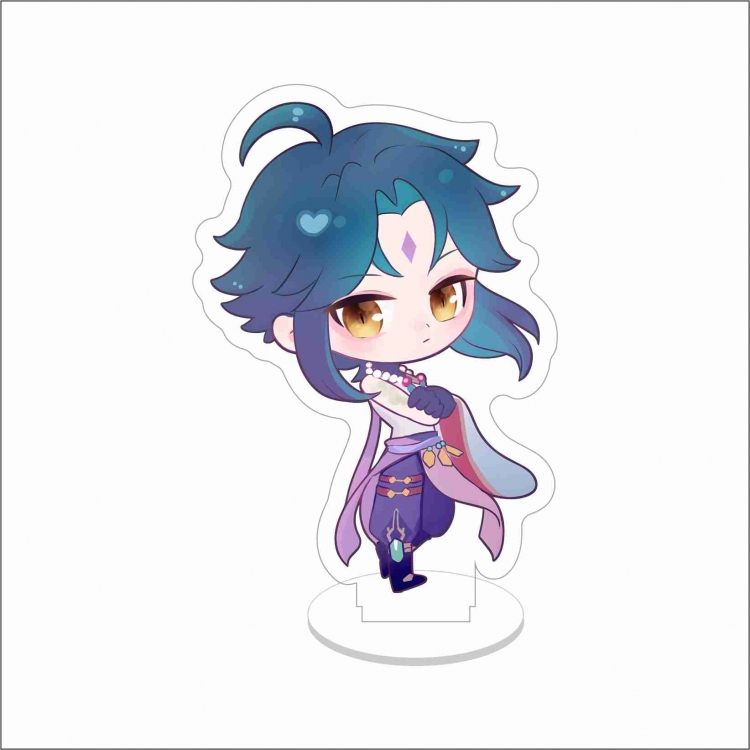 Genshin Impact Anime characters acrylic Standing Plates Keychain 10cm