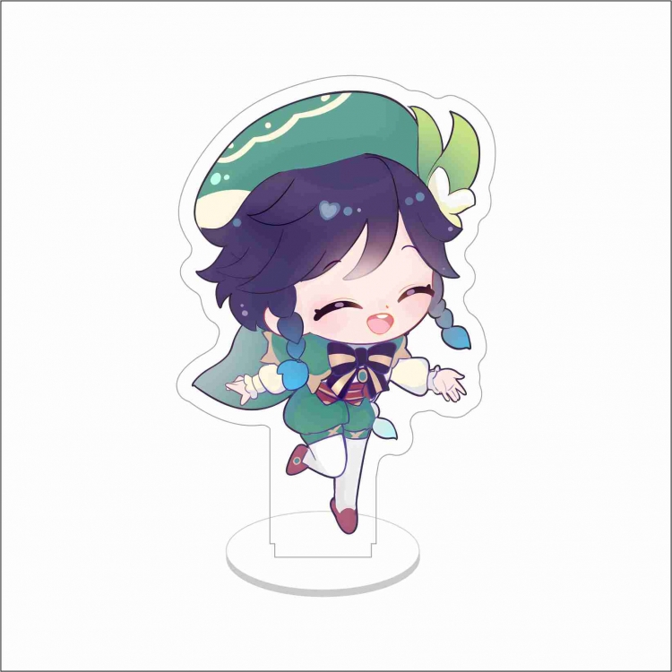 Genshin Impact Anime characters acrylic Standing Plates Keychain 10cm