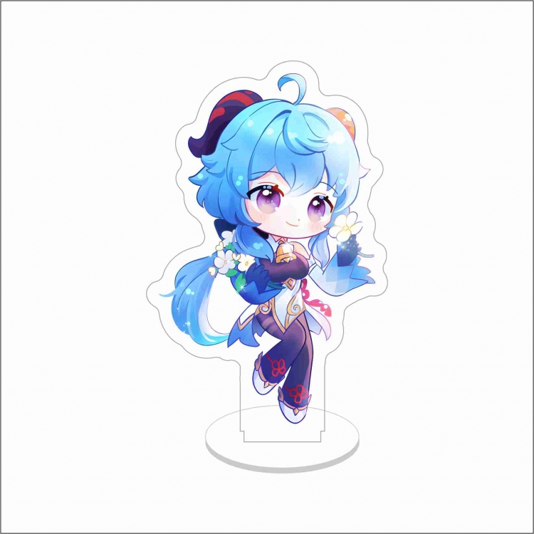 Genshin Impact Anime characters acrylic Standing Plates Keychain 10cm