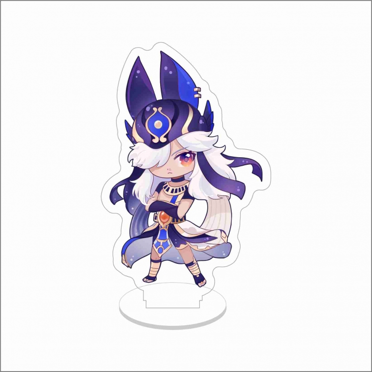 Genshin Impact Anime characters acrylic Standing Plates Keychain 10cm