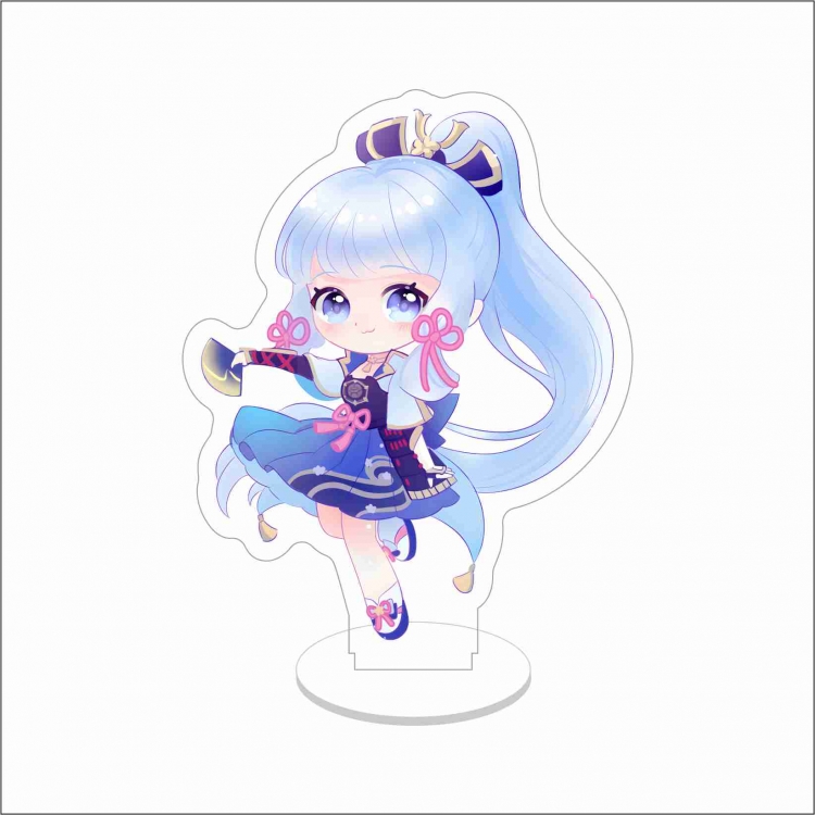 Genshin Impact Anime characters acrylic Standing Plates Keychain 10cm