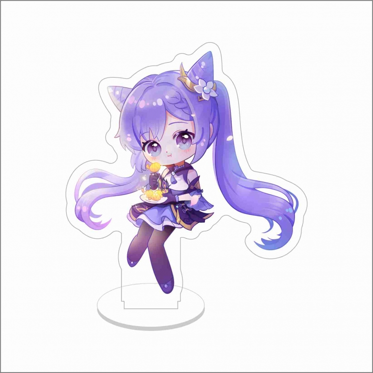 Genshin Impact Anime characters acrylic Standing Plates Keychain 10cm