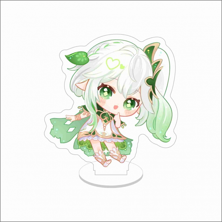 Genshin Impact Anime characters acrylic Standing Plates Keychain 10cm