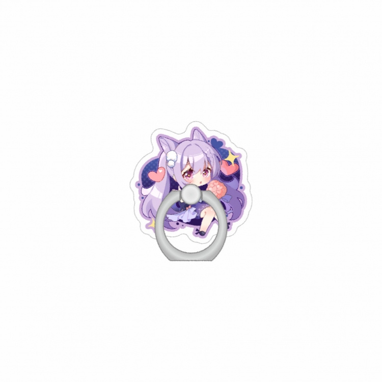 Genshin Impact Anime Peripheral Acrylic Ring Buckle Phone Holder price for 5 pcs