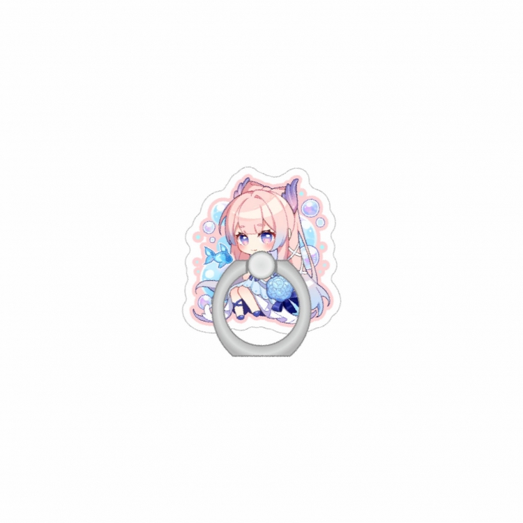 Genshin Impact Anime Peripheral Acrylic Ring Buckle Phone Holder price for 5 pcs