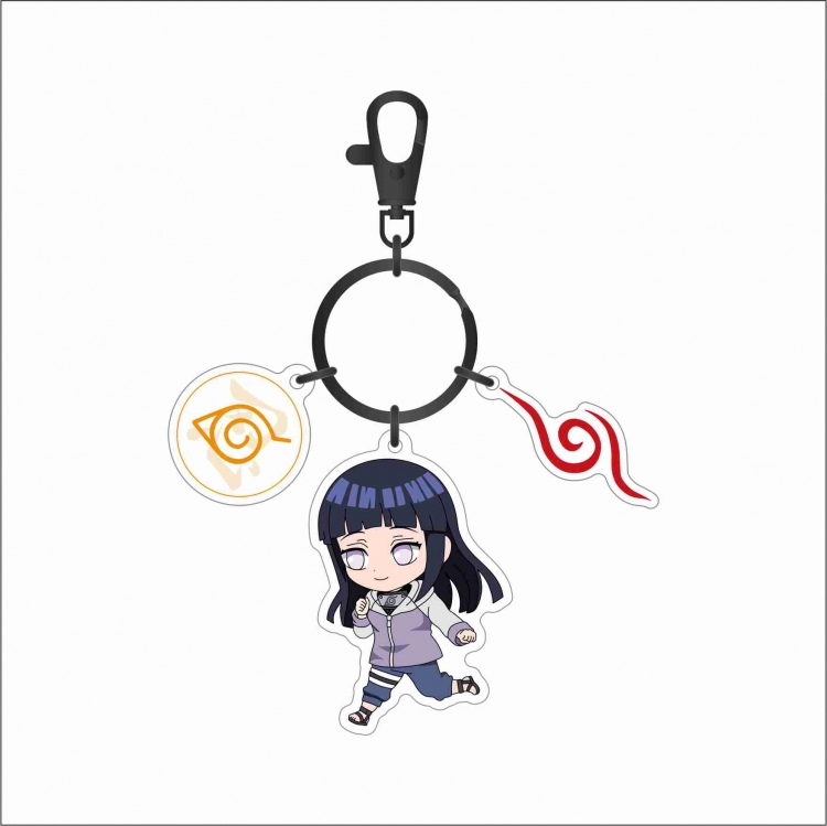  Naruto 3 Pendant Acrylic Keychain Bag Pendant Decorations price for 5 pcs 