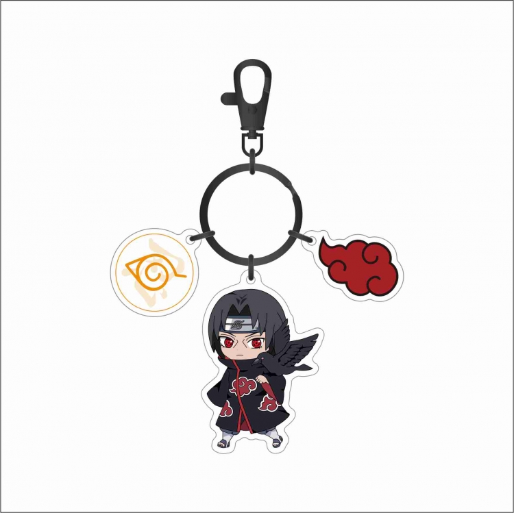  Naruto 3 Pendant Acrylic Keychain Bag Pendant Decorations price for 5 pcs 