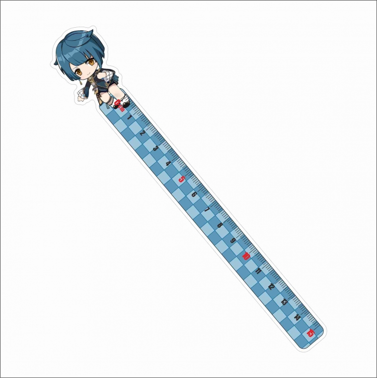 Genshin Impact Epoxy student ruler stationery ruler price for 5 pcs