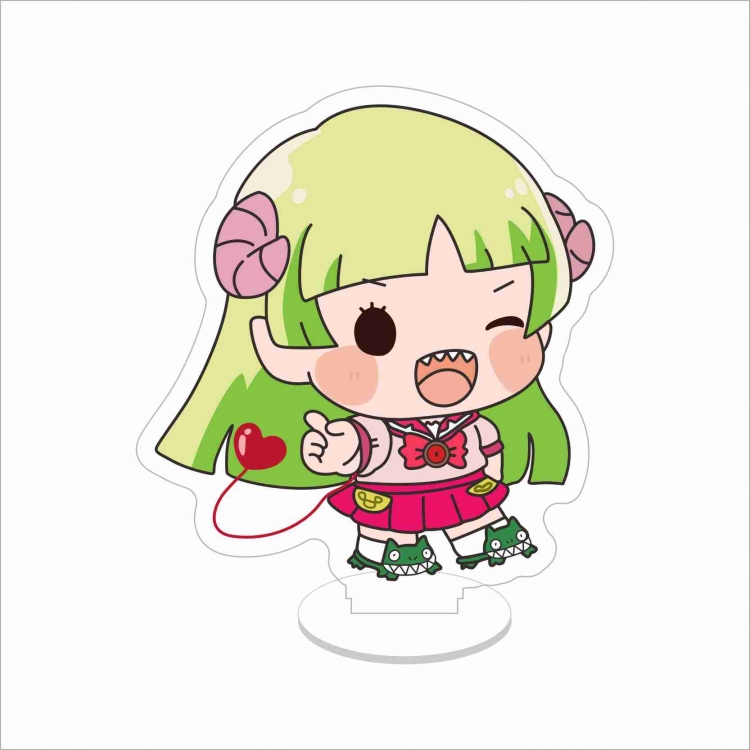 The students in the room are possessed Anime characters acrylic Standing Plates Keychain 10cm