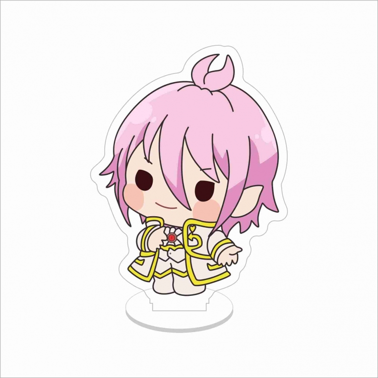 The students in the room are possessed Anime characters acrylic Standing Plates Keychain 10cm