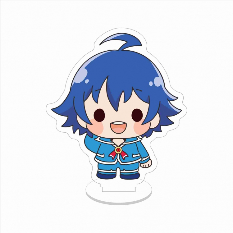 The students in the room are possessed Anime characters acrylic Standing Plates Keychain 10cm