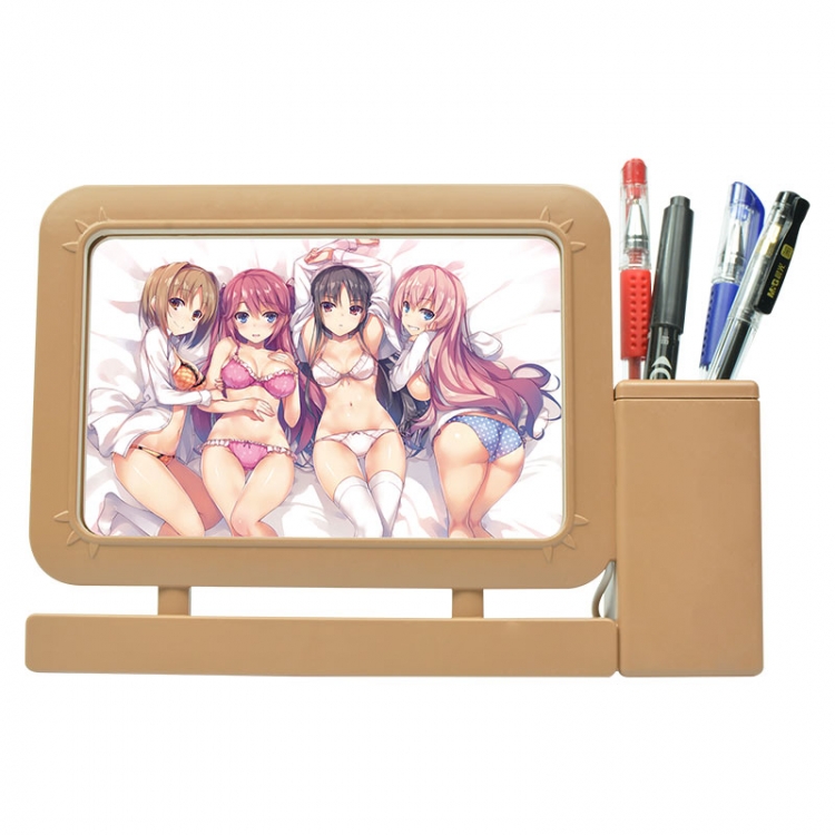 Classroom of the Eli  Anime Acrylic Penholder Night Lamp 3mm Film