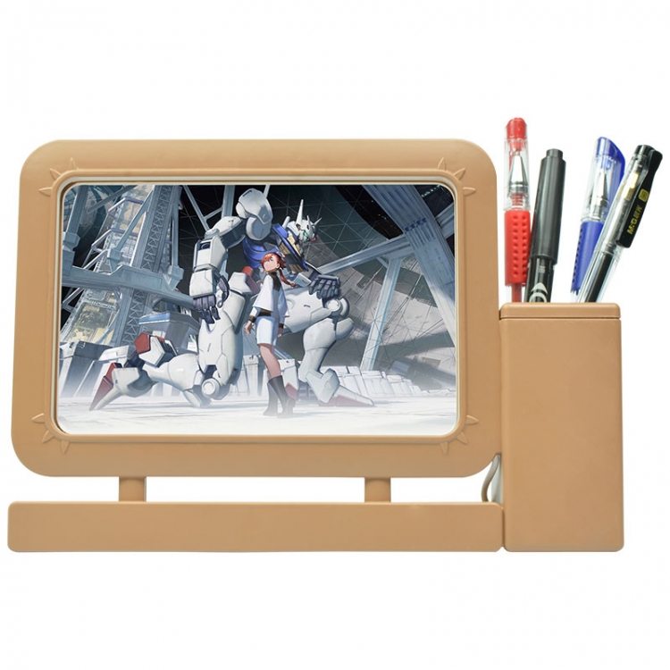 Gundam Anime Acrylic Penholder Night Lamp 3mm Film