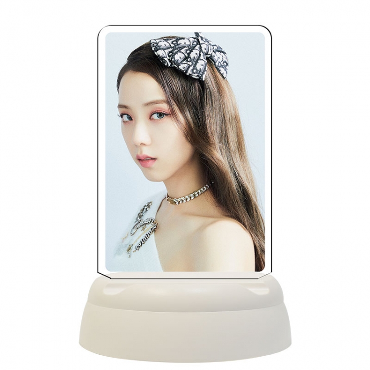 BLACKPINK Star Acrylic 3D night light Bluetooth speaker 124x124x193mm