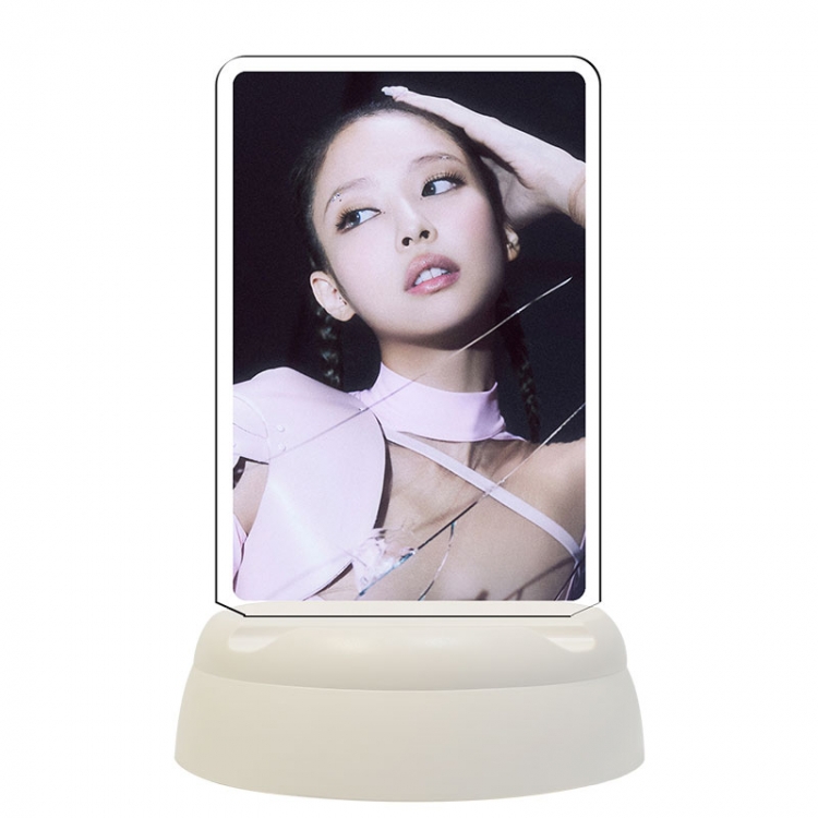 BLACKPINK Star Acrylic 3D night light Bluetooth speaker 124x124x193mm