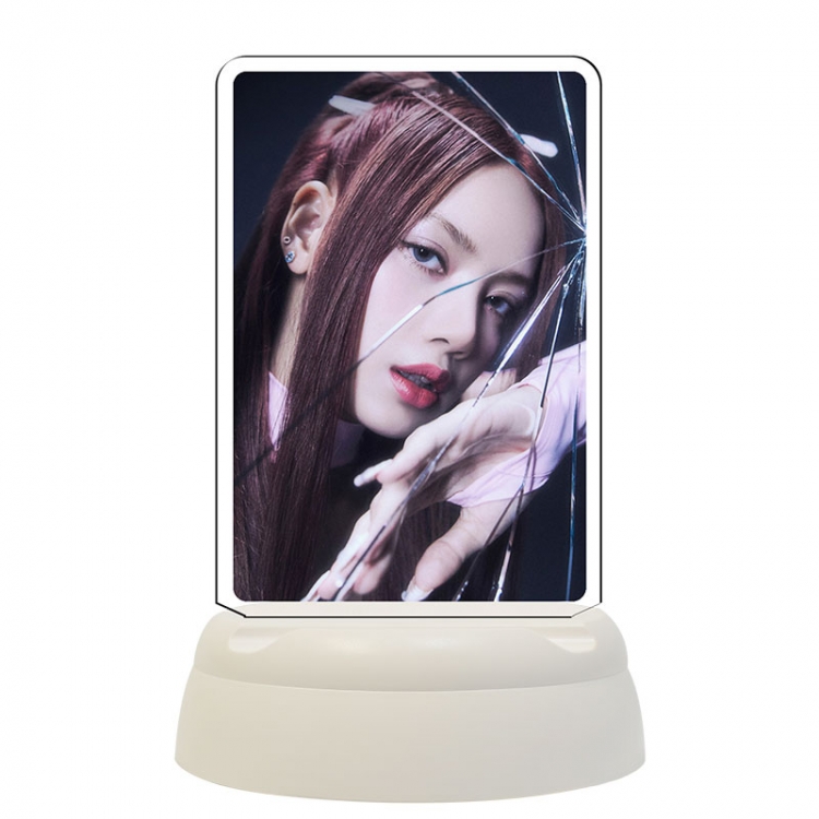 BLACKPINK Star Acrylic 3D night light Bluetooth speaker 124x124x193mm