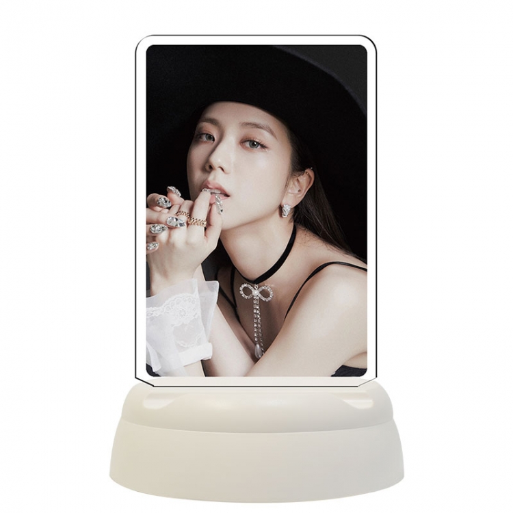 BLACKPINK Star Acrylic 3D night light Bluetooth speaker 124x124x193mm