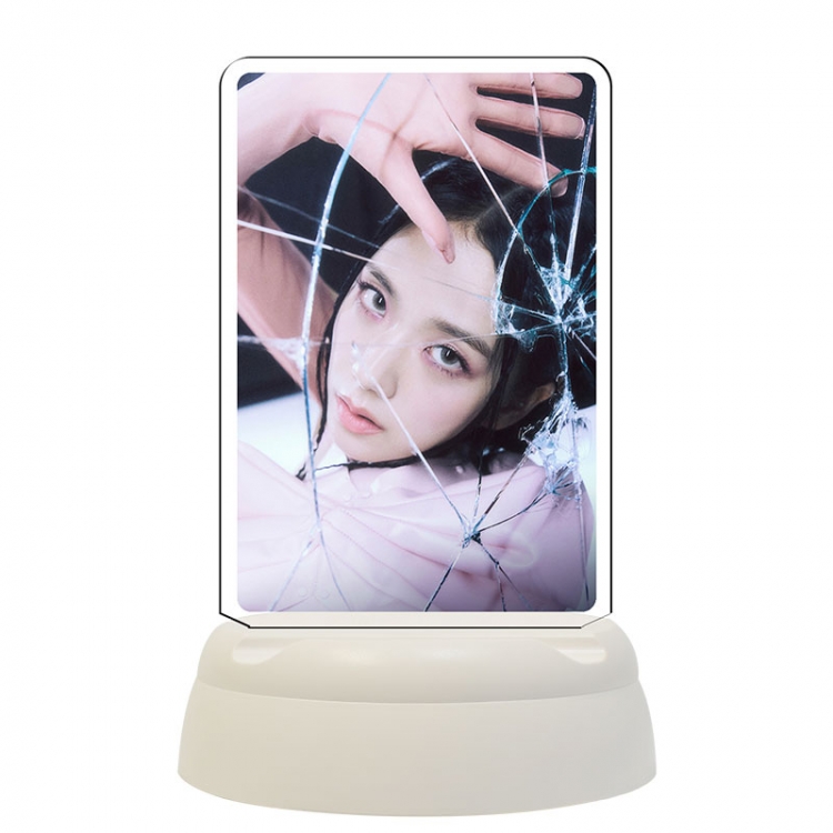 BLACKPINK  Star Acrylic 3D night light Bluetooth speaker 124x124x193mm