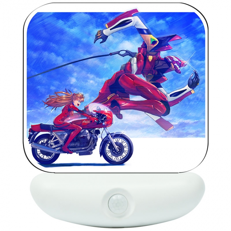 EVA Cartoon charging induction night light box package 12X8cm