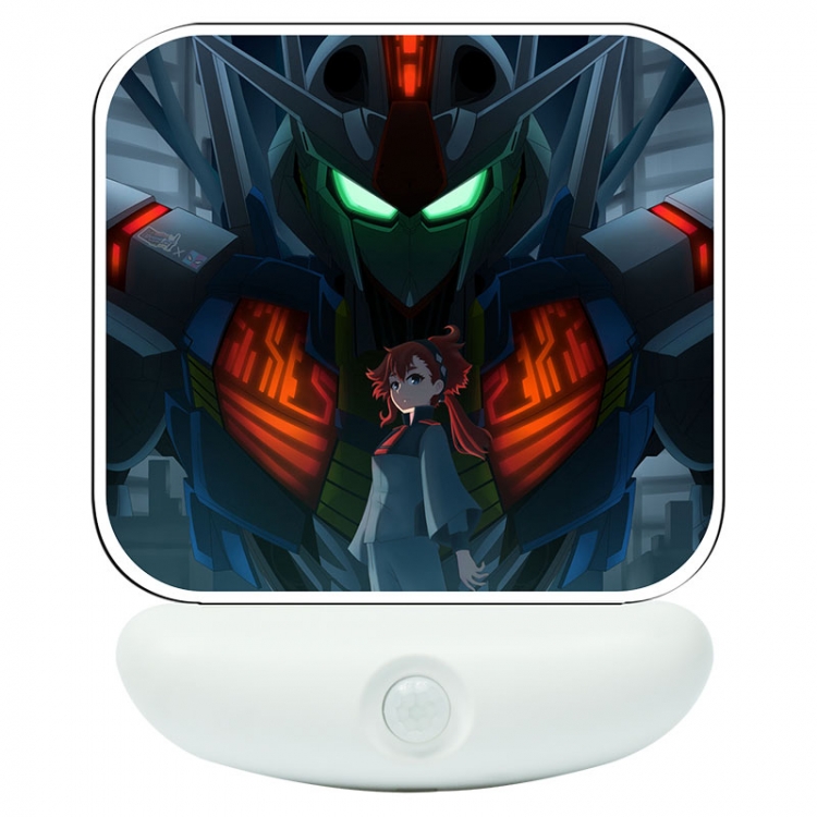 Gundam Cartoon charging induction night light box package 12X8cm