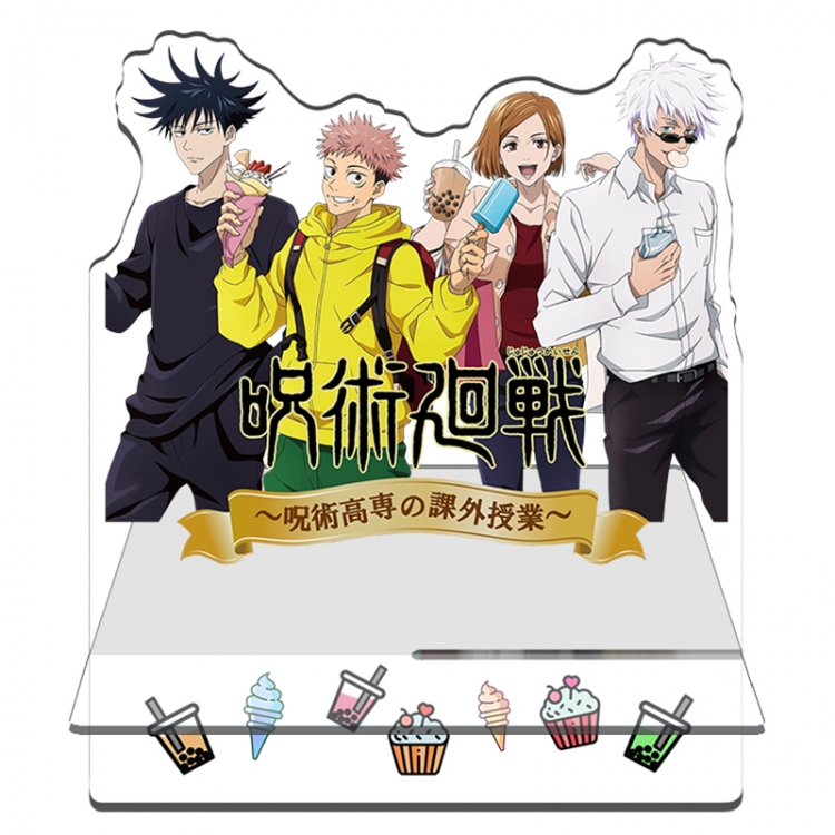 Jujutsu Kaisen Anime Acrylic special-shaped Mobile phone holder Standing Plates 11x13cm