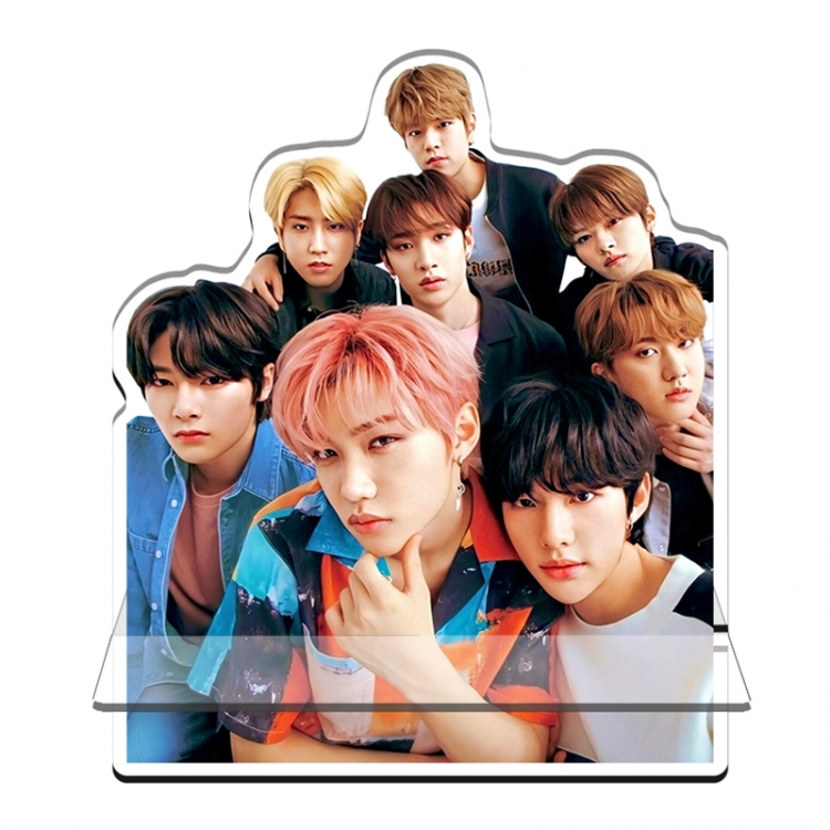 Stray-Kids Acrylic special-shaped Mobile phone holder Standing Plates 11x13cm