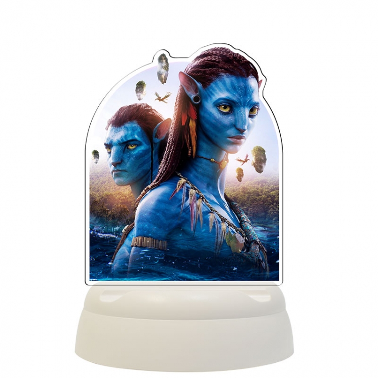 Avatar Acrylic 3D night light Bluetooth speaker 124x124x193mm