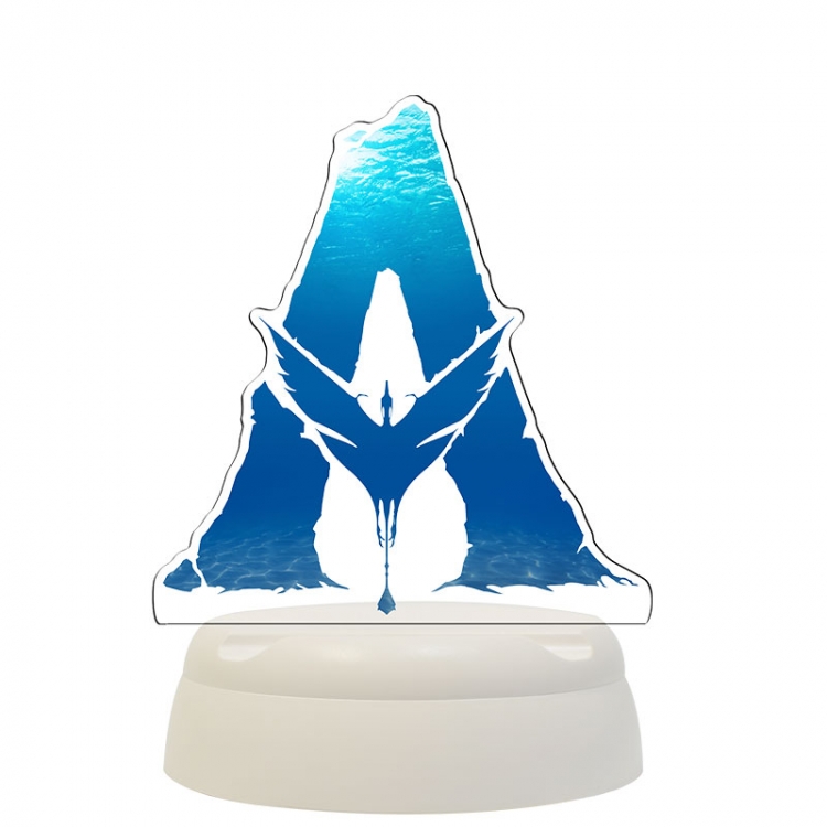 Avatar Acrylic 3D night light Bluetooth speaker 124x124x193mm