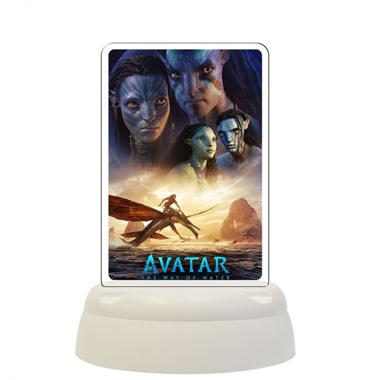 Avatar Acrylic 3D night light Bluetooth speaker 124x124x193mm