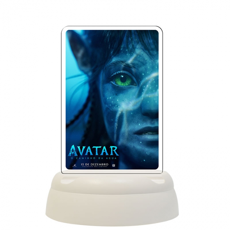 Avatar Acrylic 3D night light Bluetooth speaker 124x124x193mm