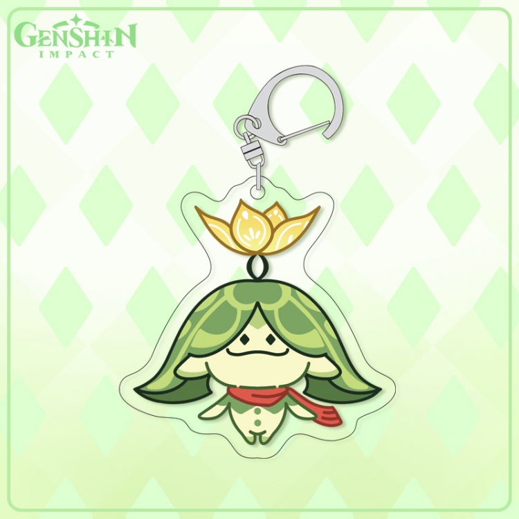 Genshin Impact acrylic pendant bag charm keychain price for 5 pcs