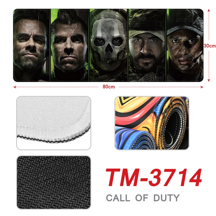 Call of Duty Anime peripheral new lock edge mouse pad 30X80cm TM-3714A