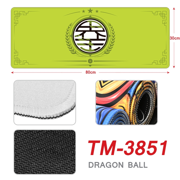 DRAGON BALL Anime peripheral new lock edge mouse pad 30X80cm TM-3851A