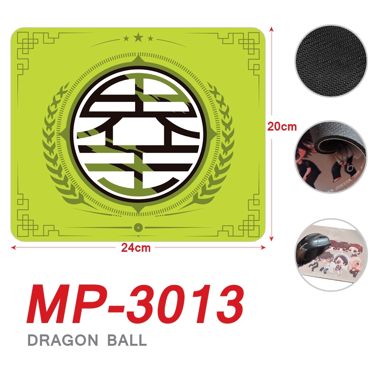 DRAGON BALL Anime Full Color Printing Mouse Pad Unlocked 20X24cm price for 5 pcs MP-3013A