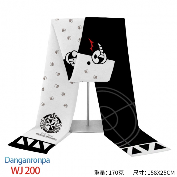 Dangan-Ronpa Anime full-color flannelette scarf 158x25cm  WJ-200