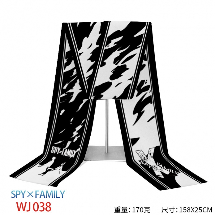 SPY×FAMILY Anime full-color flannelette scarf 158x25cm WJ-038-2