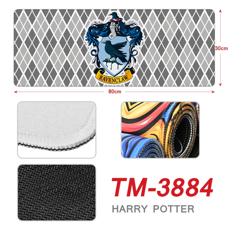 Harry Potter Anime peripheral new lock edge mouse pad 80X30cm TM-3884A