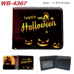 Halloween color PU leather fol...